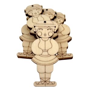 Set martisoare figurina populara barbat, 6 cm