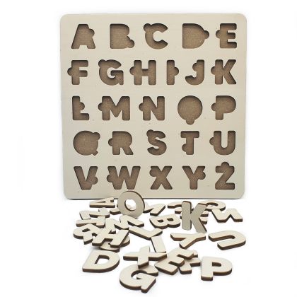 Puzzle educativ alfabet - PZ006
