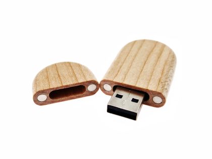 Memorie USB, 32 GB, lemn de artar, USB 2.0