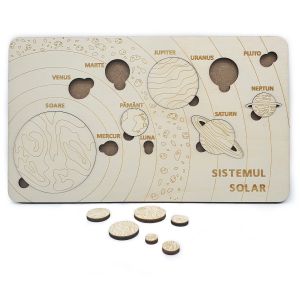 Puzzle educativ Sistemul Solar - PZ009