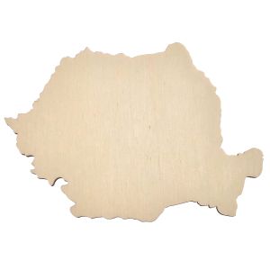 Forma din lemn harta Romaniei